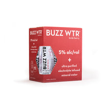 Load image into Gallery viewer, Buzz WTR 250ml 6 Pack Box - Berry